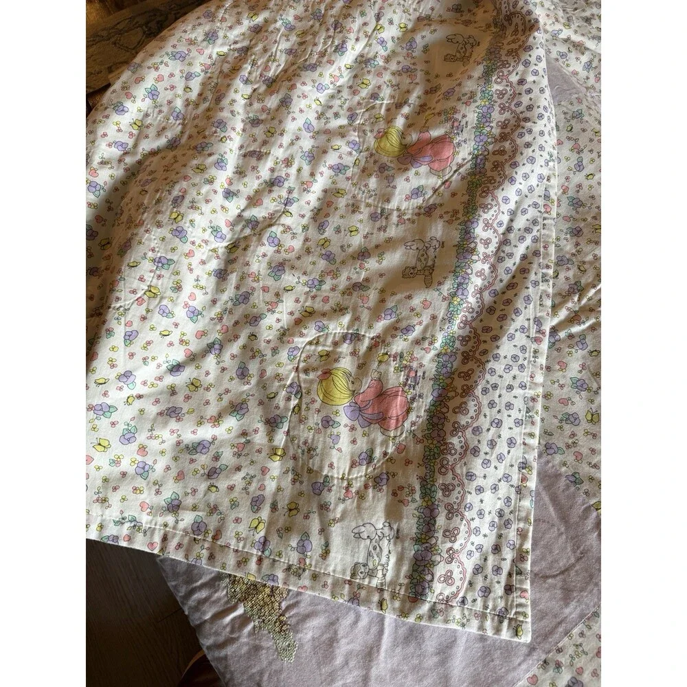 Precious Moments bedding PMI Spectrix patchwork cross-stitch comforter full